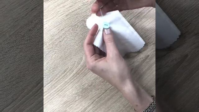 как пришить пуговицу