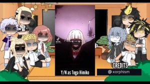 Tokyo Revengers react to Y/N as Yandere Characters I Y/N × Mikey ( ??/?? ) 1/1