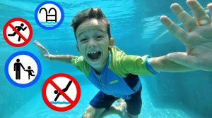 Mark learn safety rules and good behavior for kids