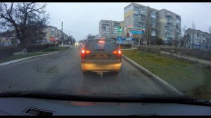 Новая Каховка поездка по городу зима 2019 . Nova Kahovka