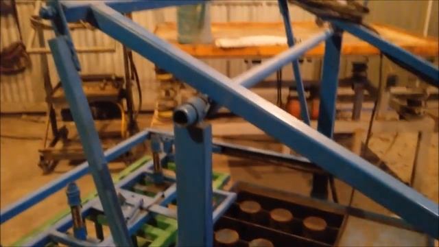 Станок для производства ШлакоБлоков Часть 4 смотреть онлайн