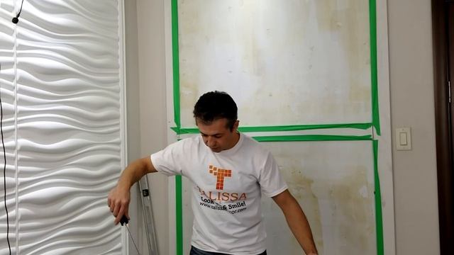 How to Install 3D Wall Panels - Iceberg Wall Panels - Beautiful 3D Wall Decor - Talissa Decor смотреть онлайн