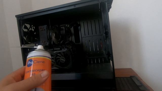 How to clean a PC Case by Fractal Design Define S2 safe with Compressed Air Tips смотреть онлайн