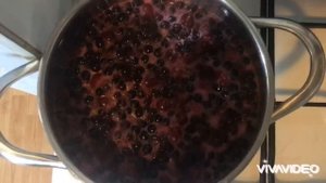 Домашний густой кисель/ Кисель из вишни и смородины