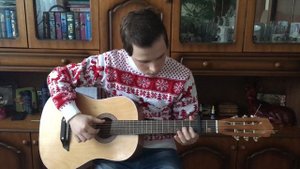 КАБЫ НЕ БЫЛО ЗИМЫ(НА ГИТАРЕ) ФИНГЕРСТАЙЛ