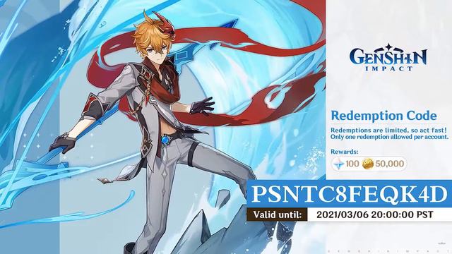 3 New Redeem Codes Version 1.4 Livestream | 300 Primogems and more! - Genshin Impact