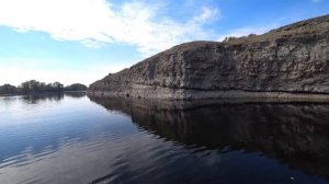 На лодке по обмелевшему Енисею