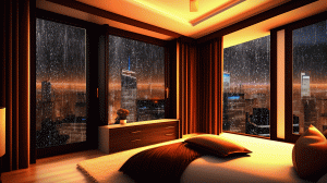 Шум дождя за окном для сна - без грома и музыки