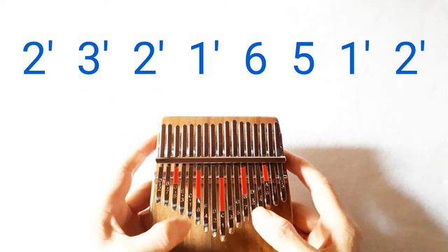 Benson Boone - In The Stars Easy Kalimba TabsTutorialPlay-Along - Kalimba Cover