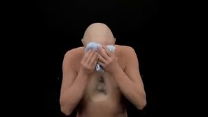 Зомби-бой Rick Genest в рекламе тонального крема