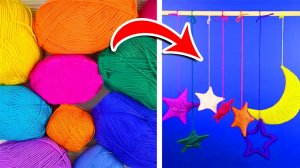 11 ПРОСТЫХ ПОДЕЛКИ ИЗ ПРЯЖИ