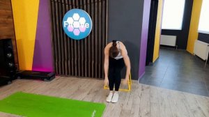 Фитнес для беременных 1 триместр. Упражнения на мышцы спины, груди и рук. Часть 2