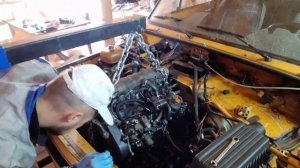 НИВА.ПРОЕКТ В ЧЕСТЬ ДЕДА/18 ЗАМЕНА МОТОРА.УСТАНОВКА ДИЗЕЛЯ 1.9D XUD9