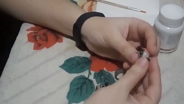 Ремонт глаз у куклы ГДР из 70-х гг.