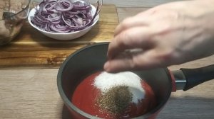 ОБАЛДЕННАЯ СЕЛЕДКА в ТОМАТНОМ МАРИНАДЕ