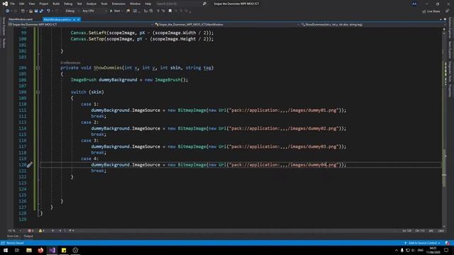 2D Sniper Shooter Game Programming Tutorial with WPF C# In Visual Studio
