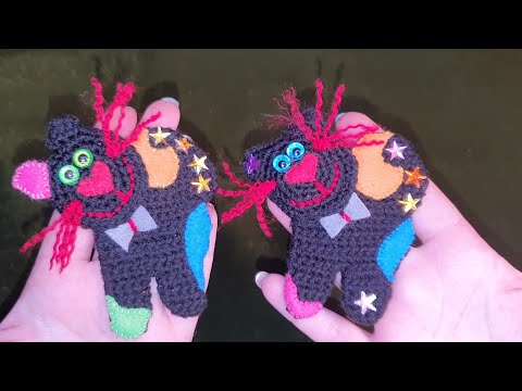 Кот - брошь, магнит, брелок, ёлочная игрушка. Связано крючком. Бесплатный МК. Легко, просто, быстро!
