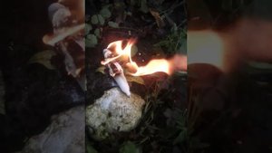Что будет если поджечь замазку или лайфхак с замазкой