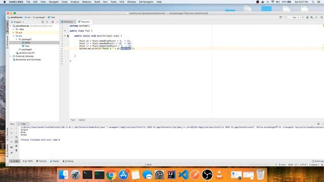 Java making a class immutable using the static factory method