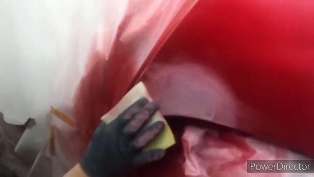 вода творит чудеса или перекрас свежей детали за очень быстро