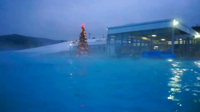 Купание зимой и летом. #Хвалынск, термы. смотреть онлайн