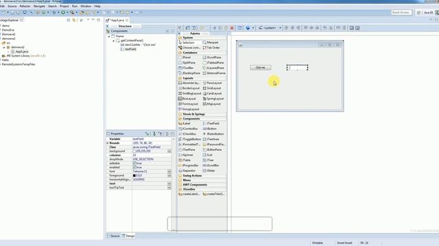 Event handling using window builder plugin in eclipse смотреть онлайн