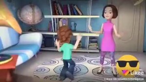 Танцы в свет кровати