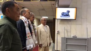 Визит Сергея Шойгу в Туву