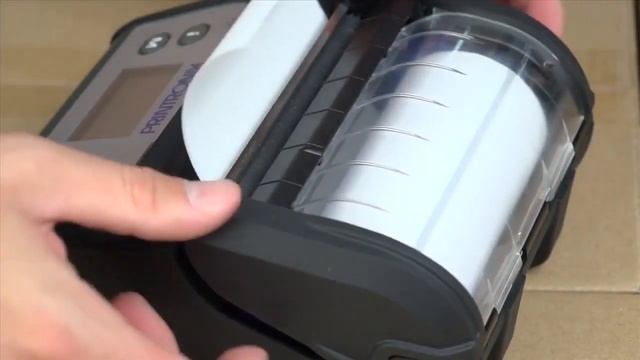 Printronix Auto ID M4L Mobile Barcode Printer Set Up