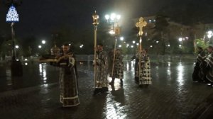 Вынос и погребение Плащаницы в Александро-Невском соборе г. Волгограда