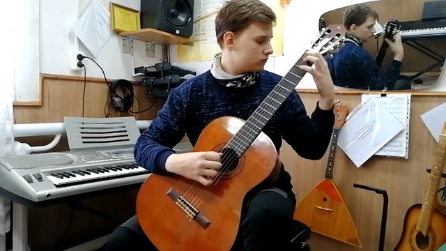 Дмитрий Чупров "Баркарола" М.Каркасси смотреть онлайн