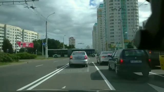 Сложные участки дорог.Маршрут ГАИ,г.Минск,Семашко.Урок вождения.