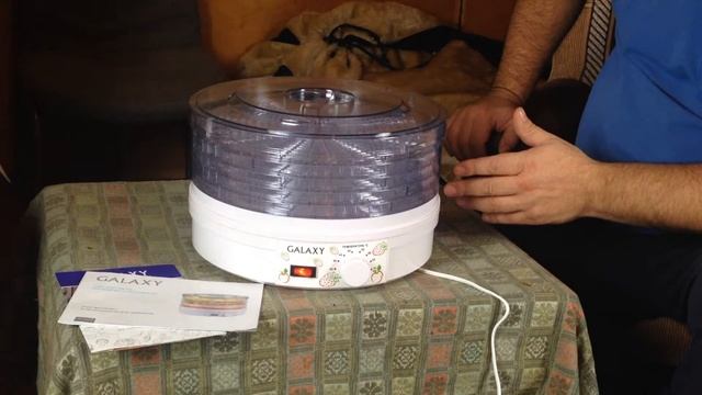 Galaxy GL2633 Электросушилка для продуктов 400 вт смотреть онлайн