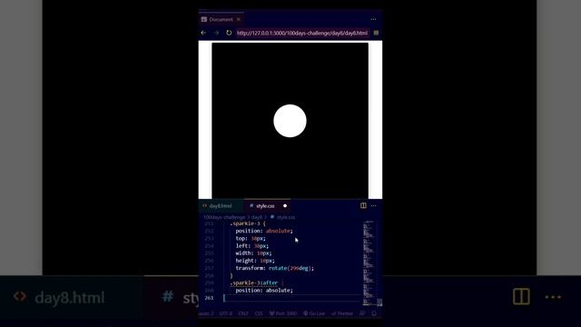 DAY #8 | 100 days css challenge #cards #css #css3 #css3code #hover #html #html5 #htmlcss #webdesign