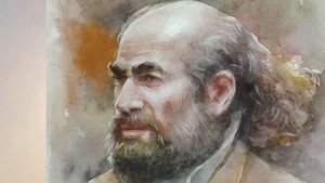 АКВАРЕЛЬНЫЕ ПОРТРЕТЫ. Художница Елена Гридасова