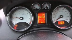 Холодный запуск Пежо 308