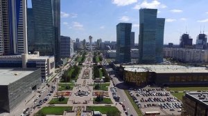 Красивая Астана с высоты птичьего полета | Казахстан