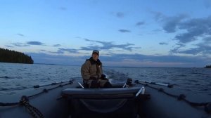 Белые ночи в Карелии оз. Сямозеро 2017 июнь