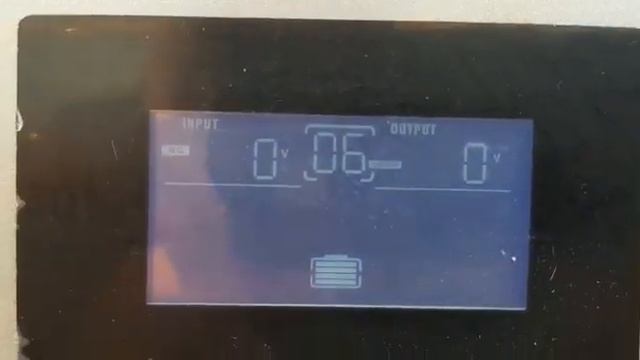 Inverter 3kva 60A 2400w DC 24V to 220V Problem fault 06