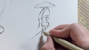 How to draw Samurai in 6 minutes