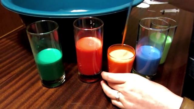 Красим футболку. Спираль из красок. смотреть онлайн