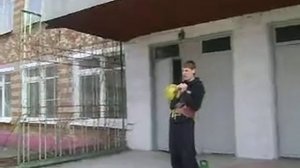 Казахстан. Толчок гири одной рукой