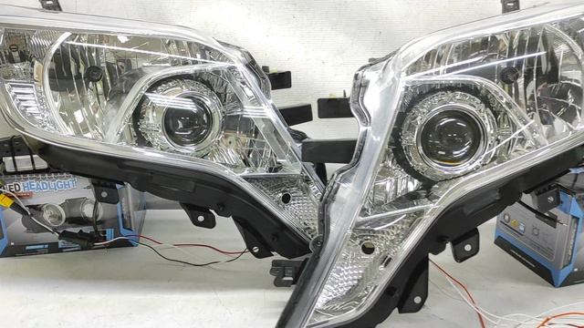 Toyota Land Cruiser Prado 150 оптика светодиодная