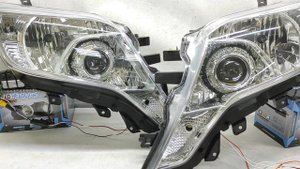 Toyota Land Cruiser Prado 150 оптика светодиодная