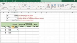 ?HOW TO DESIGN AN AUTOMATED STRAIGHT LINE DEPRECIATION EXCEL TEMPLATE