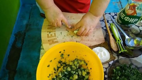 ОКРОШКА НА КЕФИРЕ самая вкусная и полезная !!! ИЗ СБОРНИКА РЕЦЕПТУР !