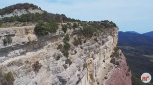 Вид со смотровой площадки в Тавертет на водохранилище Panta de Sau, Каталония. 9 апреля 2023.