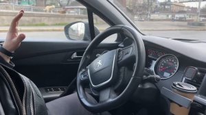 Peugeot 508 hybrid. Странное поведение. Пежо 508 сам поворачивает.