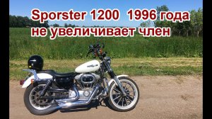 Sporster 1200 1996 года не увеличивает член