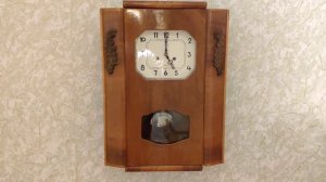 Часы Янтарь с боем настенные